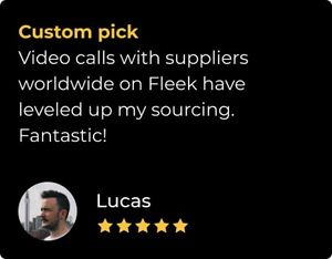 User Testimonial about fleeks trust, and quality